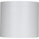 Agna 1 Light 8 inch Matte White Flush Mount Ceiling Light