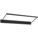 Hudson 24.00 watt 34 inch Black Picture Light Wall Light, dweLED