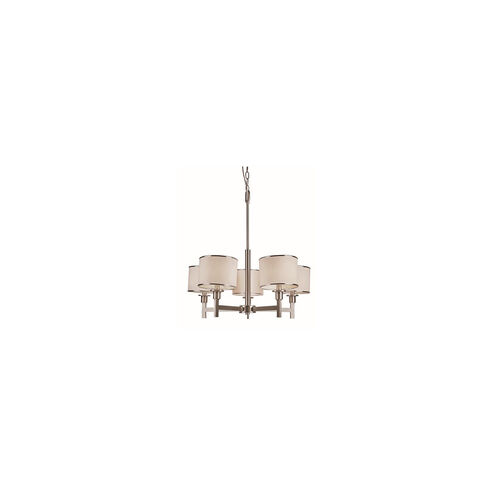 Cadance 5 Light 26 inch Brushed Nickel Chandelier Ceiling Light