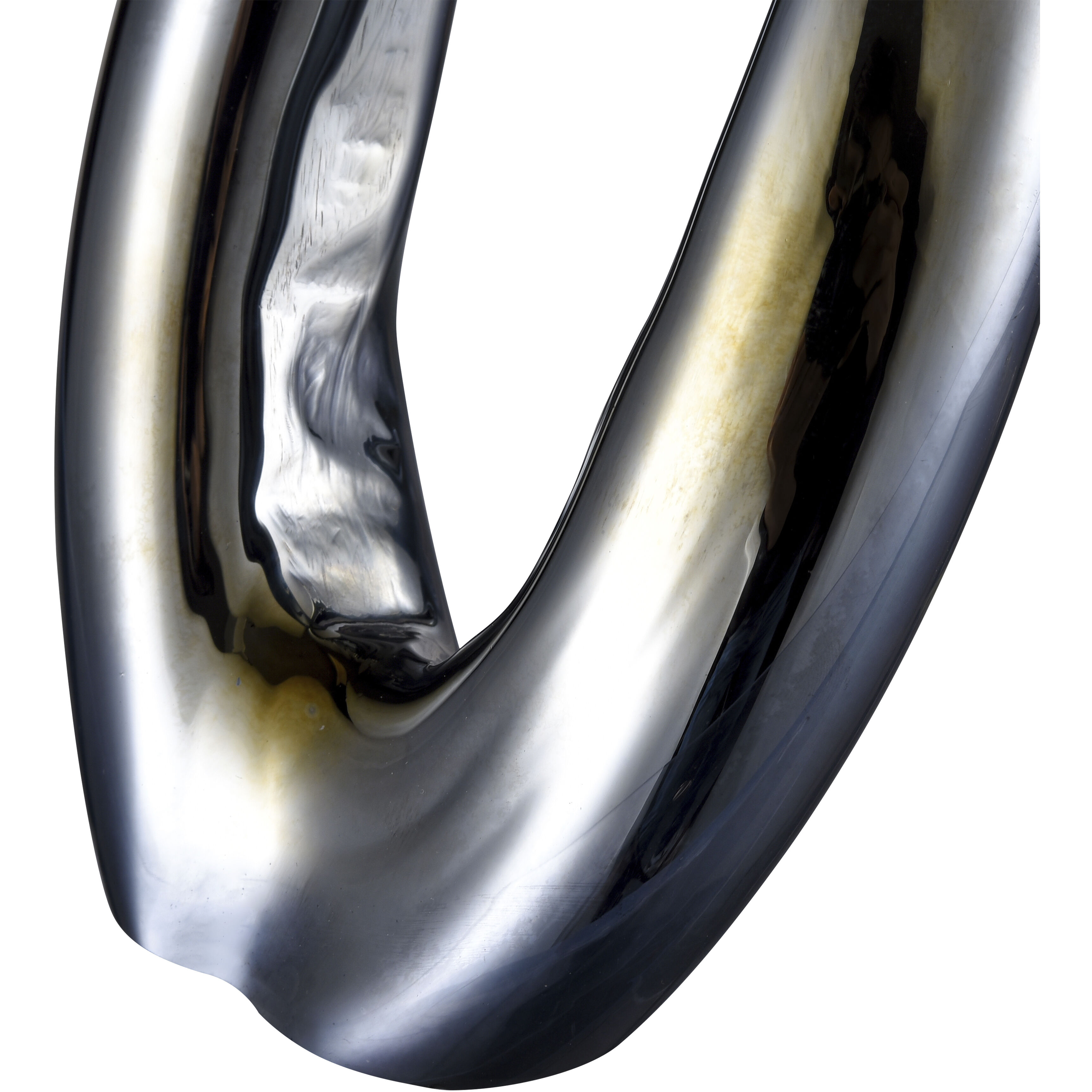 Twisted Pearlescent Decorative Object