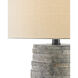 Innkeeper 30 inch 150 watt Rustic Gray Table Lamp Portable Light