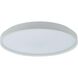 Tambourine LED 15 inch White Flush Mount Ceiling Light