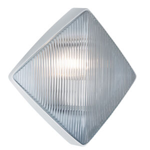 3110 Series 1 Light 11 inch White Outdoor Sconce, Costaluz