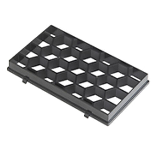 Tyler Black Landscape Honeycomb Louver, WAC Landscape