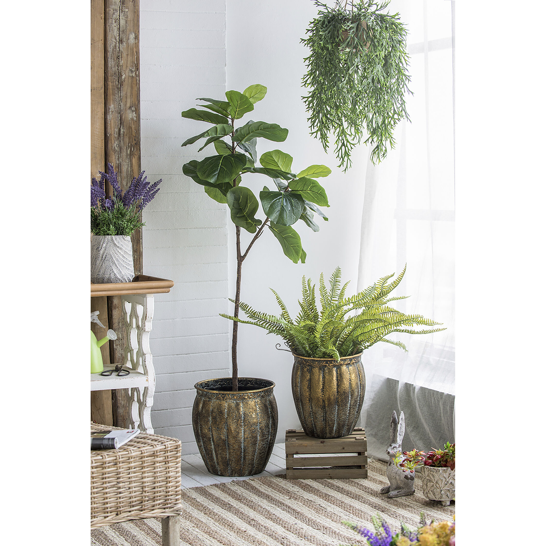 Anita Copper Planter