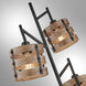 Balta 71 inch 60.00 watt Brown Wood Floor Lamp Portable Light