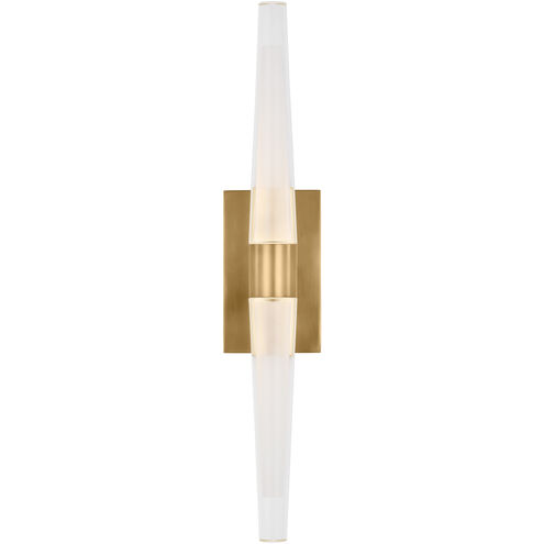 Sean Lavin Lassell 2 Light 2.7 inch Natural Brass ADA Wall Sconce Wall Light in 277V