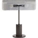 Bend 18 inch 60.00 watt Blackened Steel Table Lamp Portable Light
