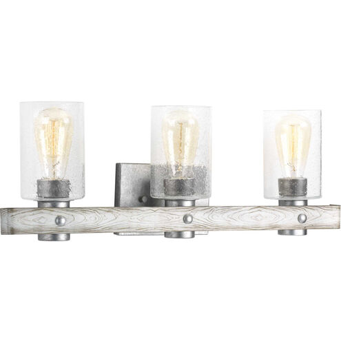 Gulliver 3 Light 24 inch Galvanized Bath Vanity Wall Light