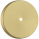 Adabella 3 Light 12.25 inch Vintage Brass Semi-Flush Mount Ceiling Light