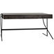 Frank 62.5 X 31 inch Ebony Walnut Desk