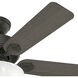 Swanson 44 inch New Bronze with American Walnut/Greyed Walnut Blades Ceiling Fan