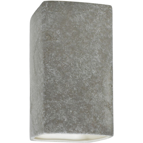 Ambiance 1 Light 5.25 inch Mocha Travertine ADA Wall Sconce Wall Light