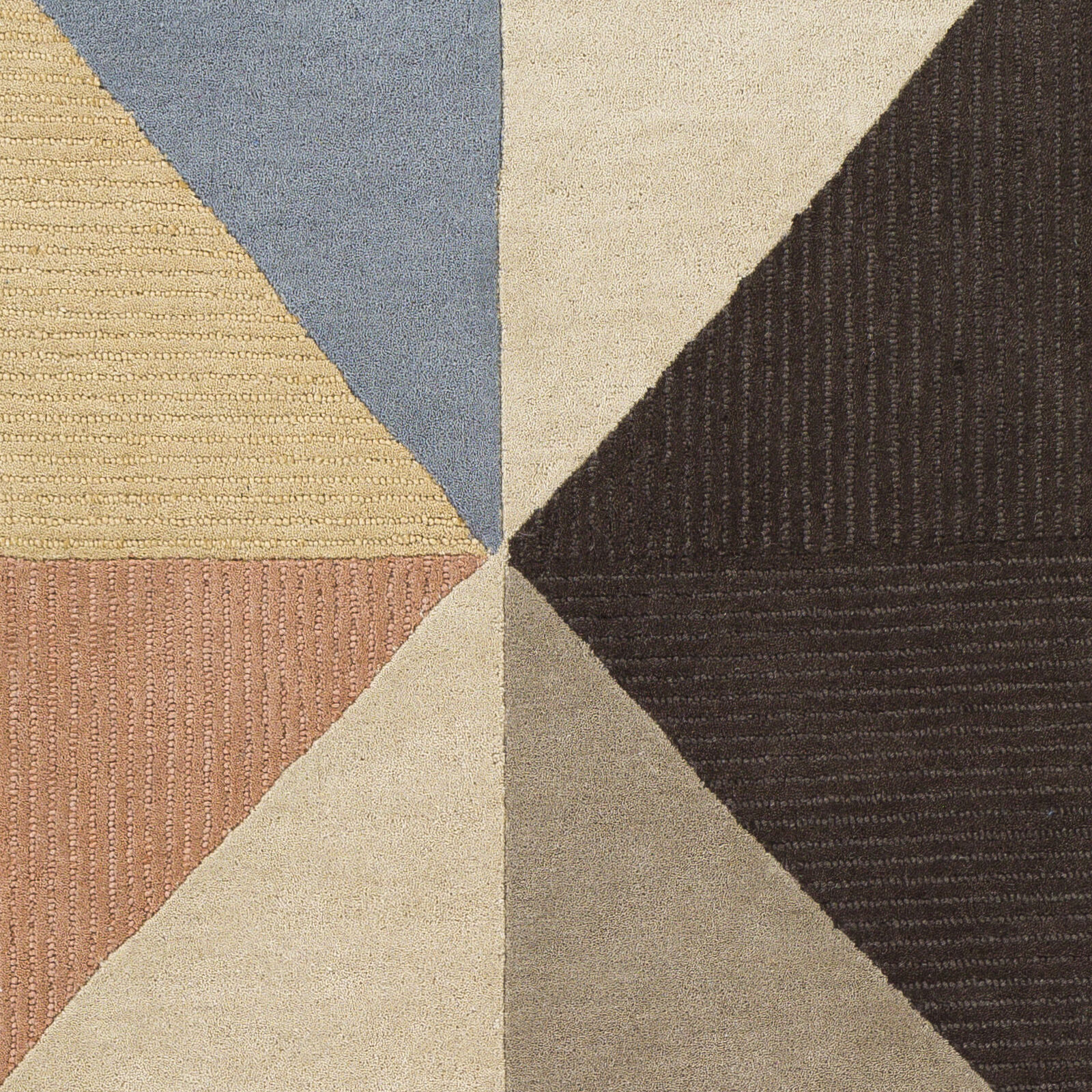 Kennedy 36 X 24 inch Denim Rug in 2 x 3, Rectangle