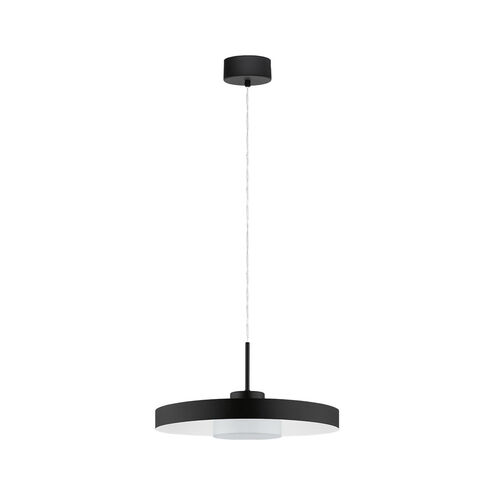 Alpicella LED 16 inch Matte Black Pendant Ceiling Light 