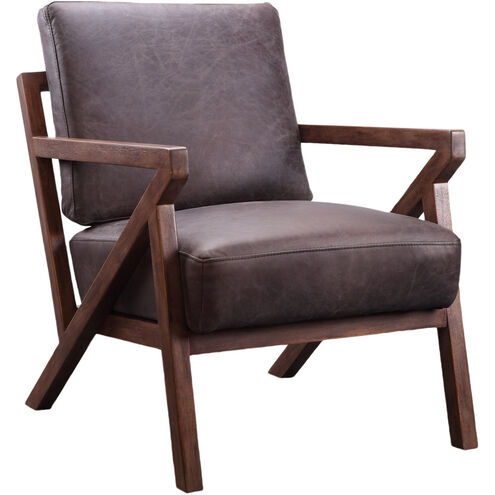 Drexel Brown Arm Chair in Black