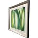 Viridian Green and Black and White Framed Art