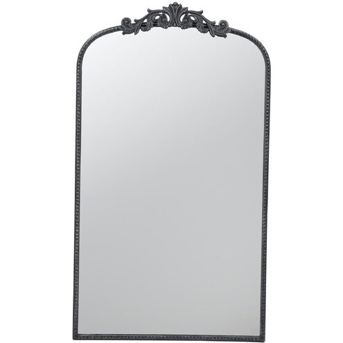 Anita 41.7 X 24 inch Black Mirror