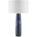Kelmscott 33 inch Reactive Blue Table Lamp Portable Light