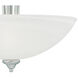Tahoe 3 Light 20 inch Brushed Nickel Pendant Ceiling Light