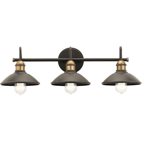 Clyde 3 Light 26.25 inch Bathroom Vanity Light