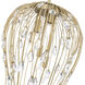 Gabriella Pendant Ceiling Light in Modern Gold