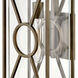 Coastal Elements Brixton Outdoor Wall Mount Lantern in Burnished Bronze, Medium