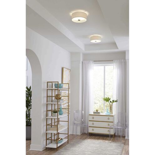 Inspire LED LED 13 inch Brushed Nickel Flush Mount Ceiling Light, Progress LED