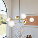 Hepburn 6 Light 32.75 inch Alturas Gold Chandelier Ceiling Light, Extra Large