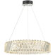 Alya LED 16.69 inch Polished Nickel Chandelier Ceiling Light