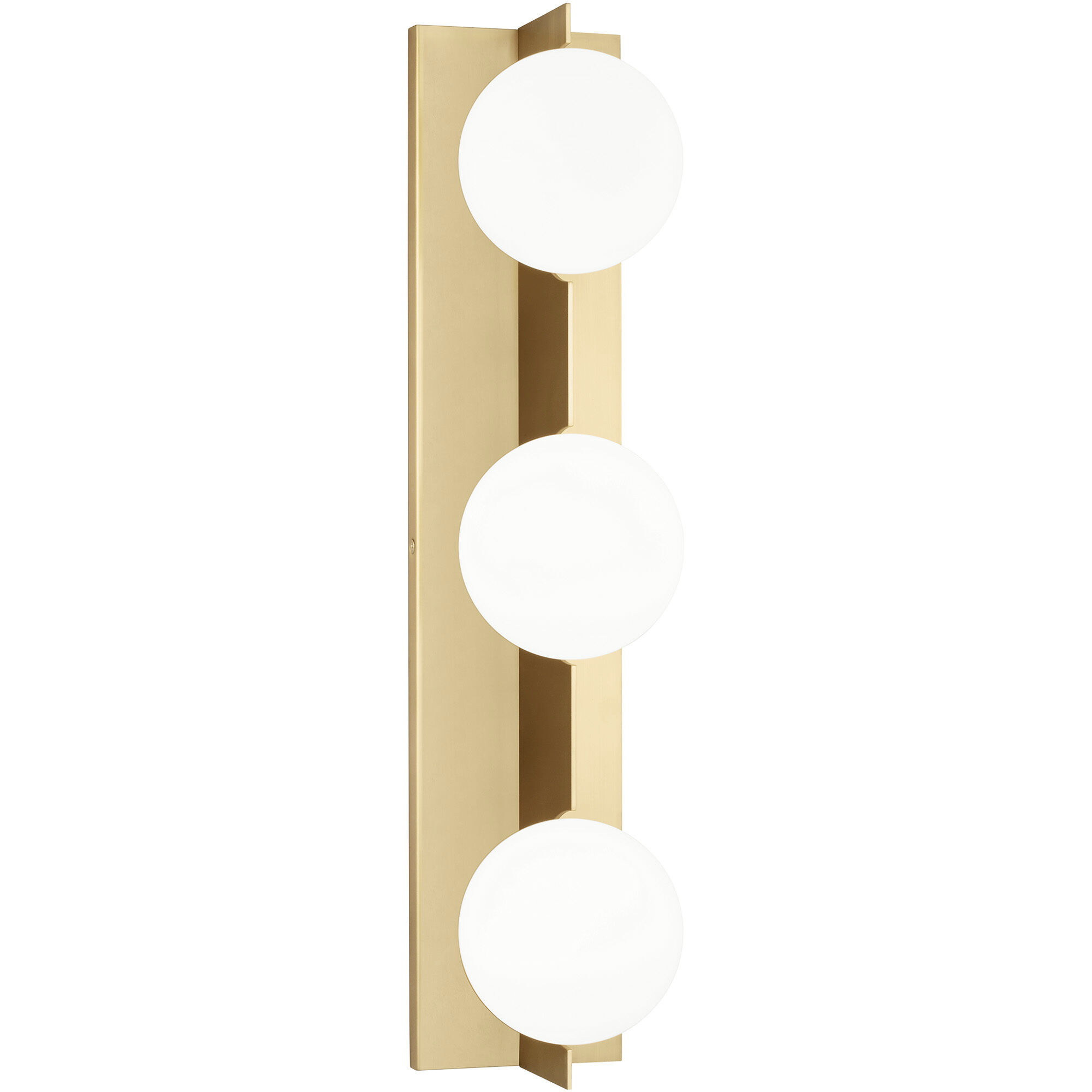 Sean Lavin Orbel 3 Light 24 inch Natural Brass Bath Vanity Wall Light in Incandescent