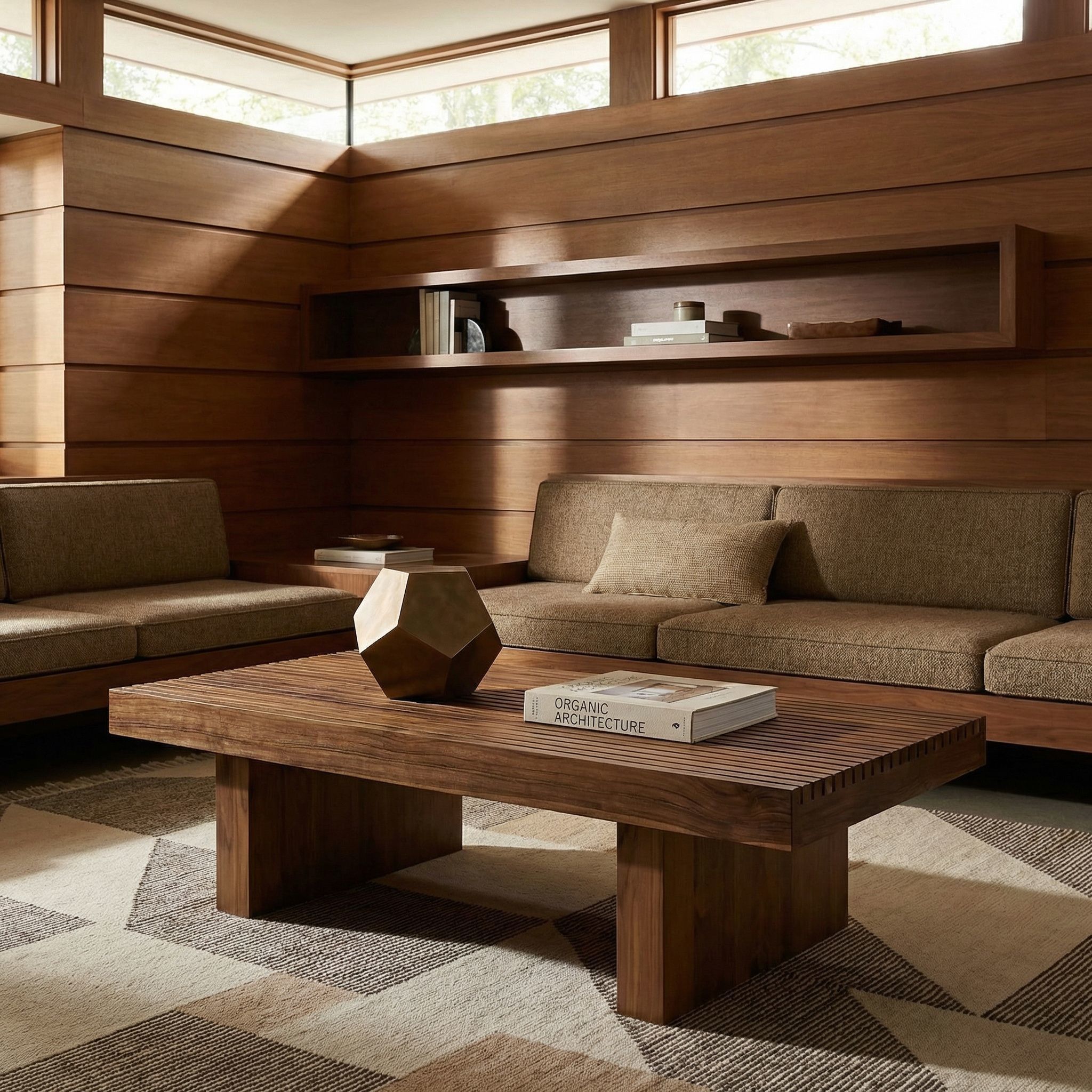 Kobe 67 X 30 inch Clear Coat Flat Coffee Table