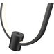 Saros LED 8.75 inch Matte Black Pendant Ceiling Light