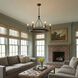 William 9 Light 34.5 inch Deep Patina Bronze Chandelier Ceiling Light