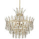 Bradshaw 4 Light 35.5 inch Brass Chandelier Ceiling Light, Bunny Williams Collection