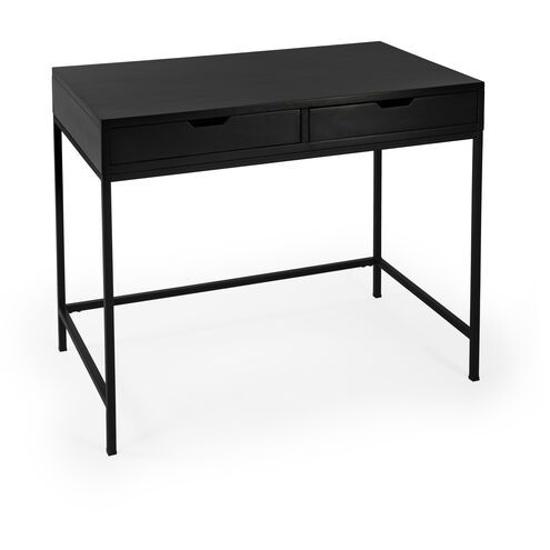 Belka  Desk with Drawers in Black