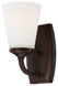 Overland Park 1 Light 9 inch Vintage Bronze Bath Light Wall Light