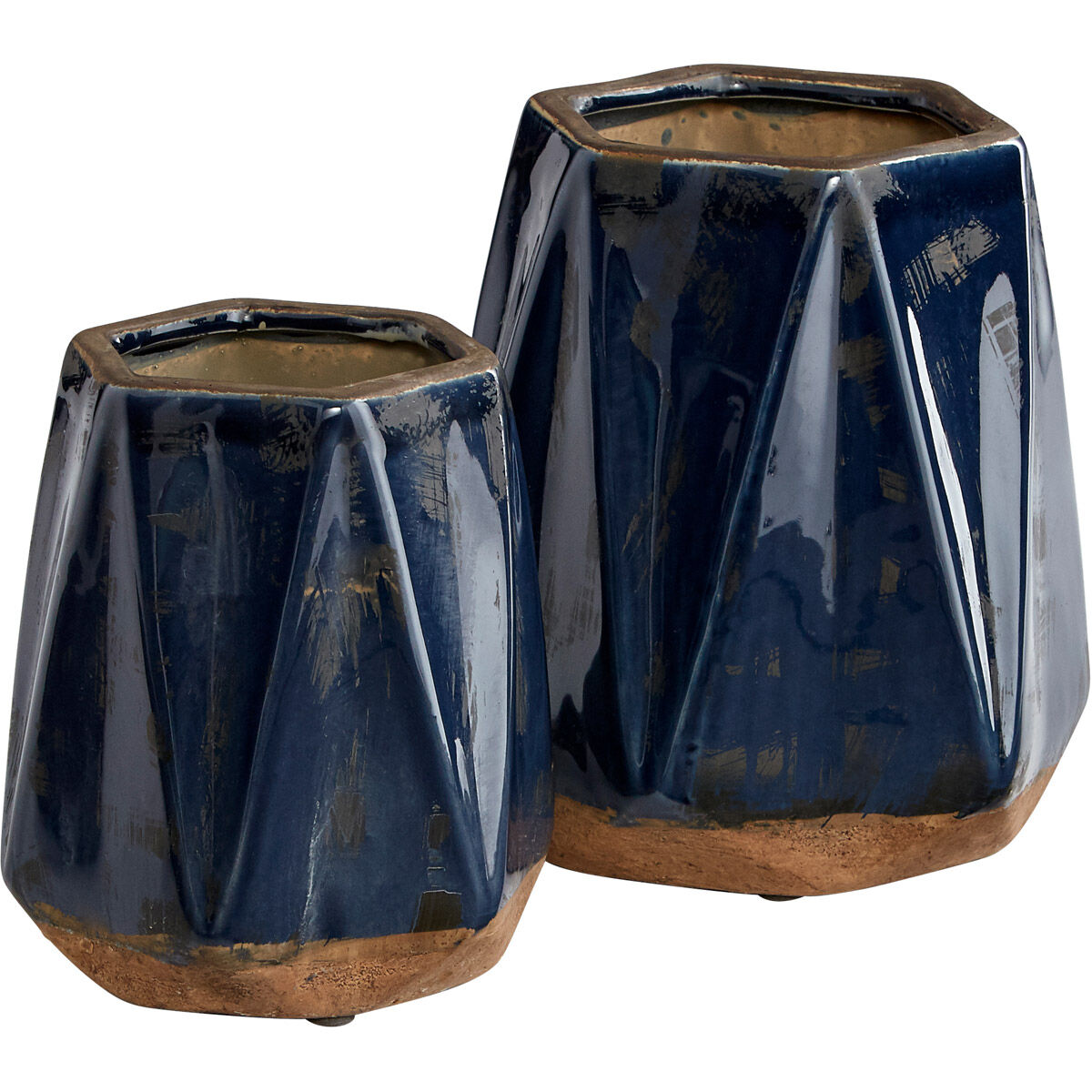 Chamos Blue Planter, Large