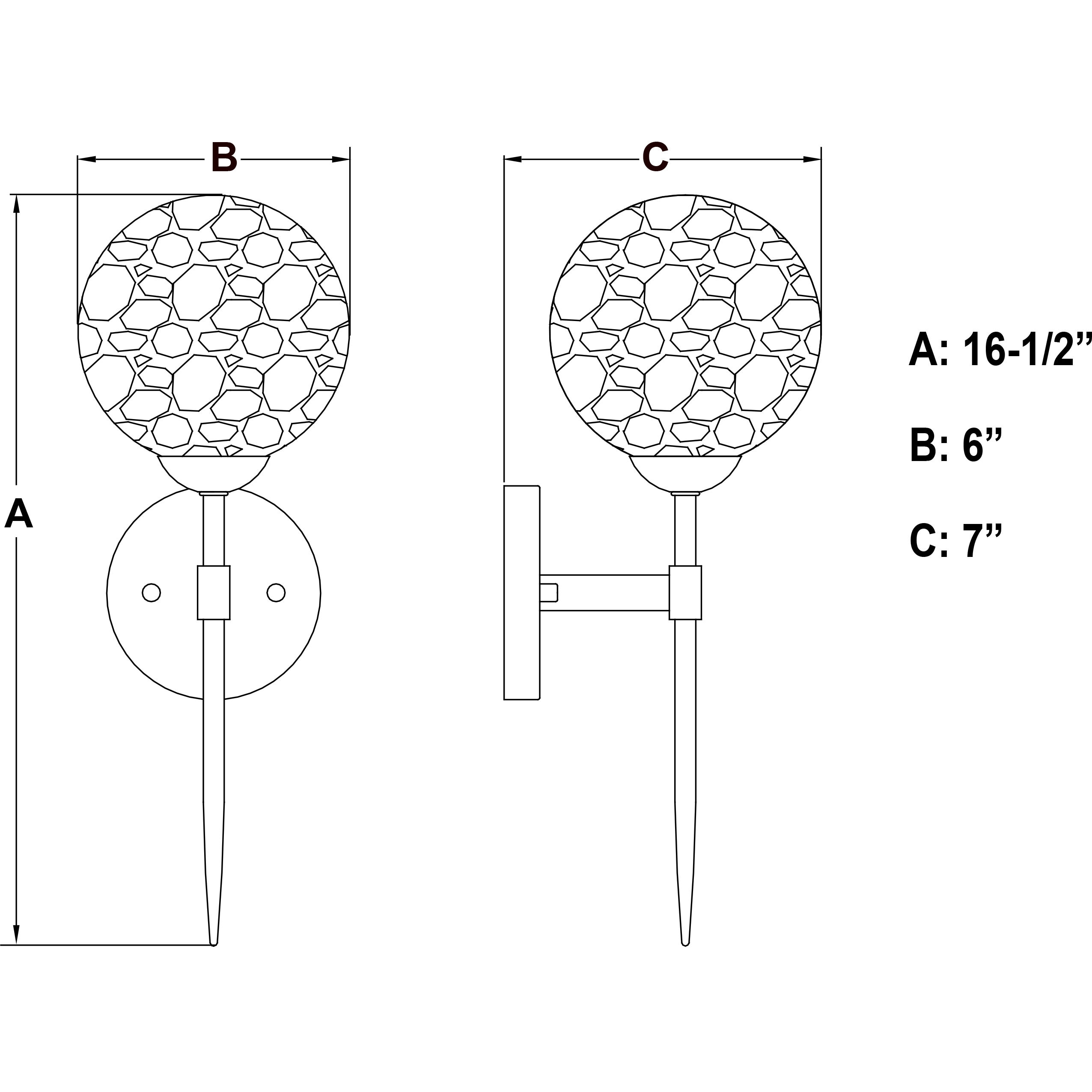 Olson LED 6 inch Natural Brass Wall Light