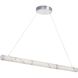 Reuben LED 40 inch Polished Chrome Horizontal Pendant Ceiling Light