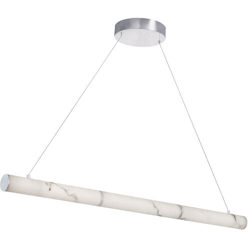 Reuben LED 40 inch Polished Chrome Horizontal Pendant Ceiling Light
