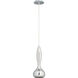 Pyrus 1 Light 6.25 inch Polished Chrome Pendant Ceiling Light