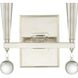 Paxton Sconce Wall Light in Polished Nickel