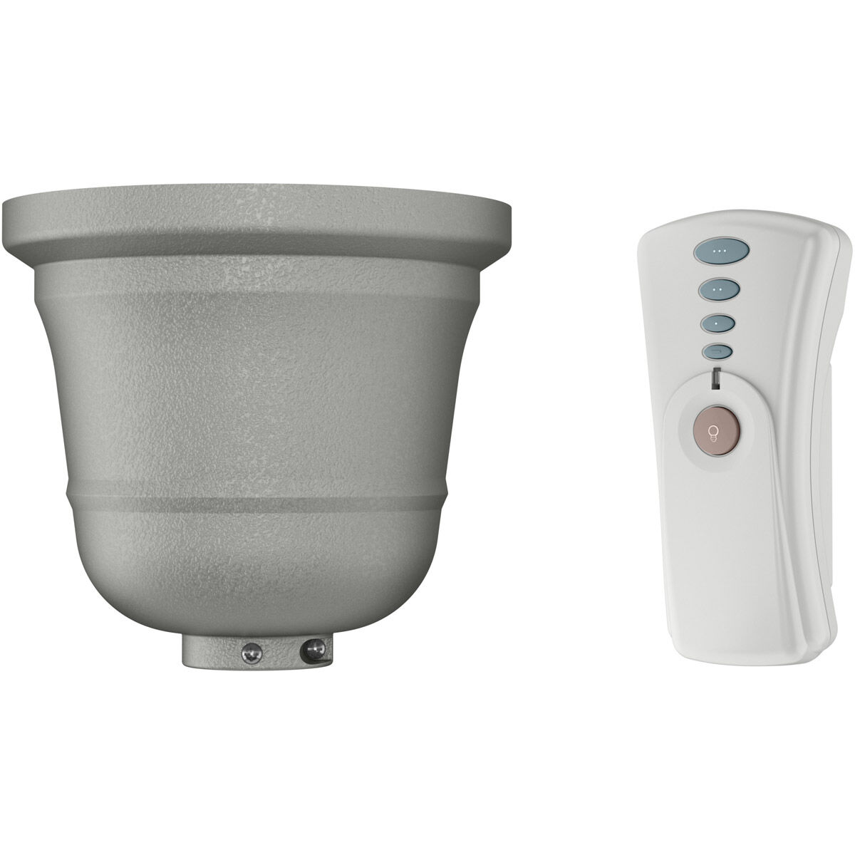 Original Matte Silver Remote Control and Canopy Kit