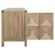 Quadrant 76 X 23 inch Washed Walnut Sideboard, 3 Door