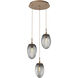Meteo Incandescent 3 Light Chandelier