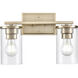 Verlana 2 Light 14 inch Modern Gold Vanity Light Wall Light
