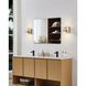 Blake LED 6.75 inch Champagne Gold and Polished Nickel Vanity Light Wall Light
