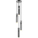 Chime LED 8 inch Polished Nickel Multi Point Pendant Ceiling Light