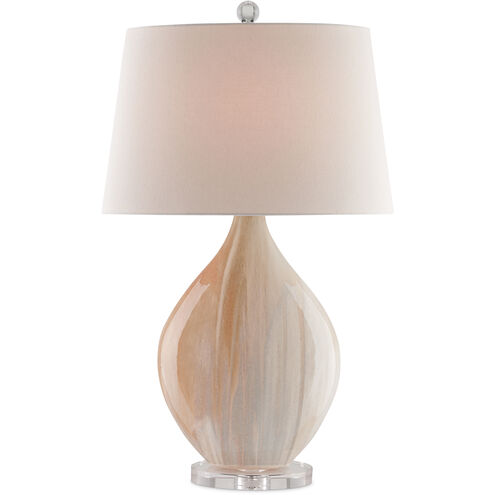 Opal 31.75 inch 150 watt Amber Table Lamp Portable Light
